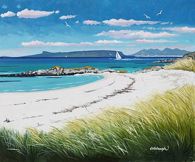 Eigg and Rum from Arisaig